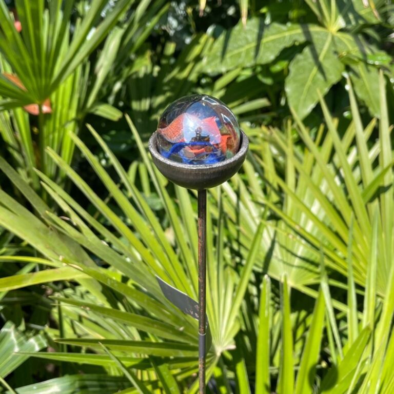 5061098720855 1 Medium Marble Suncatcher Garden Stake Ornament Funfair.jpg